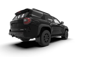 Toyota 4Runner Mud Flap - Rally Armor - UR Black with Metallic Black Logo - Black - `25-`27